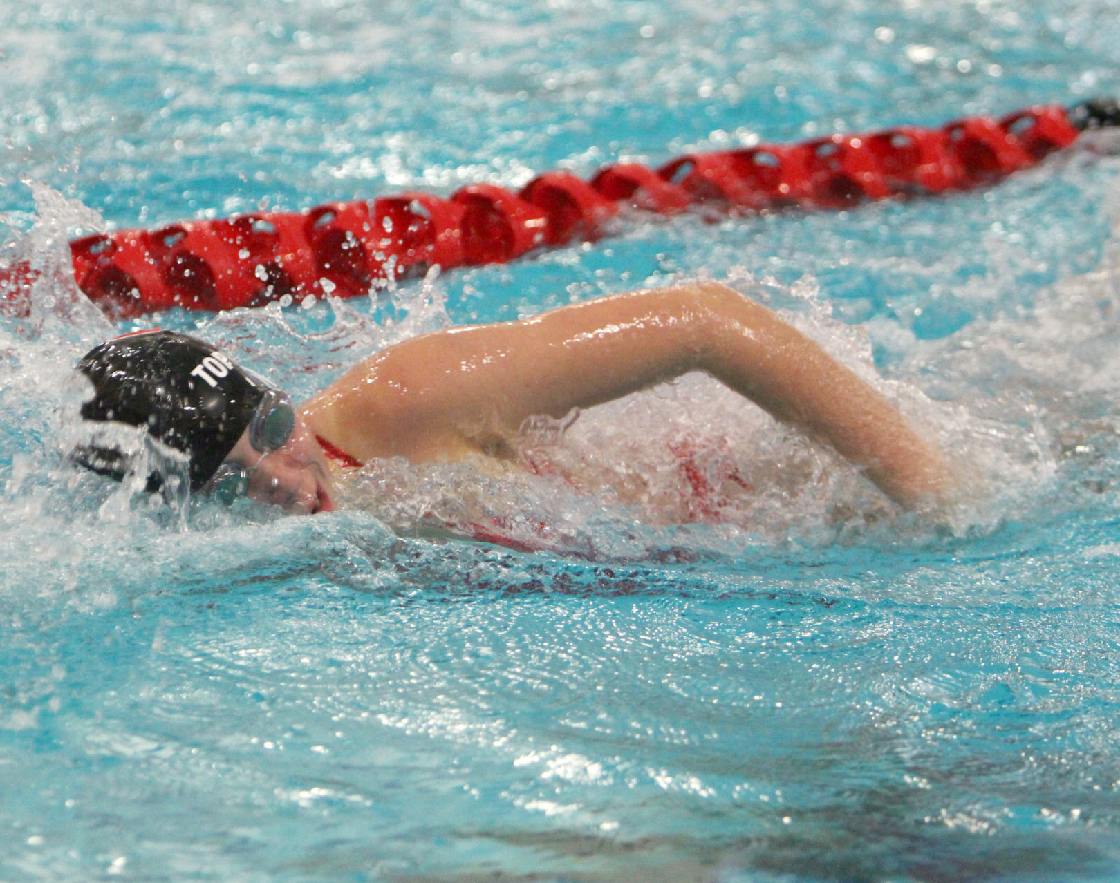 Hudson at Chi-Hi girls swimming 9-10-19